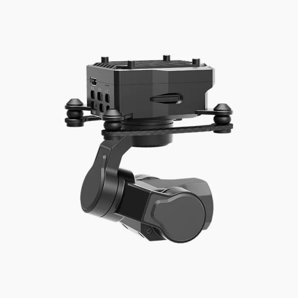 Drone Gimbal 3 Axis - NCZOBOE Mendukung Jaringan/UART/S.BUS/MAVLink/HDMI untuk Drone FPV