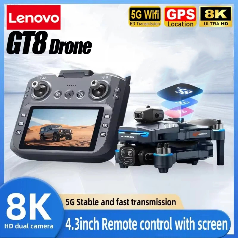 Lenovo GT8 8K Drone Profession - Drone Gimbal 2 Axis ulasan dan harga