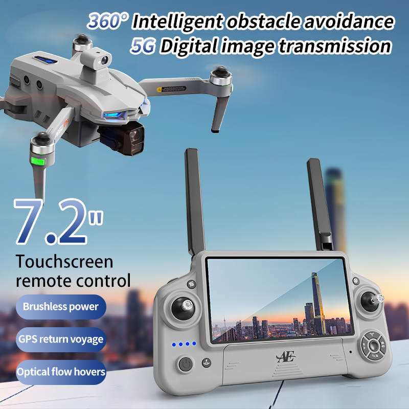 Drone GPS AE60 URTLA 2025 Kame - Drone Gimbal 3 Axis ulasan dan harga