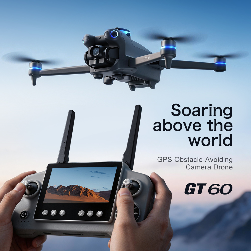 Drone GT60PRO Tanpa Sikat 4K K - Drone Gimbal 2 Axis ulasan dan harga