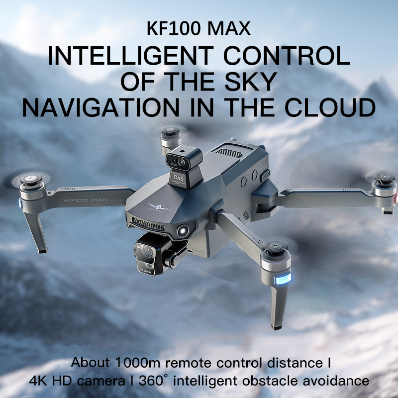 KF100 MAX Drone GPS Kamera 4K  - Drone Gimbal 3 Axis ulasan dan harga
