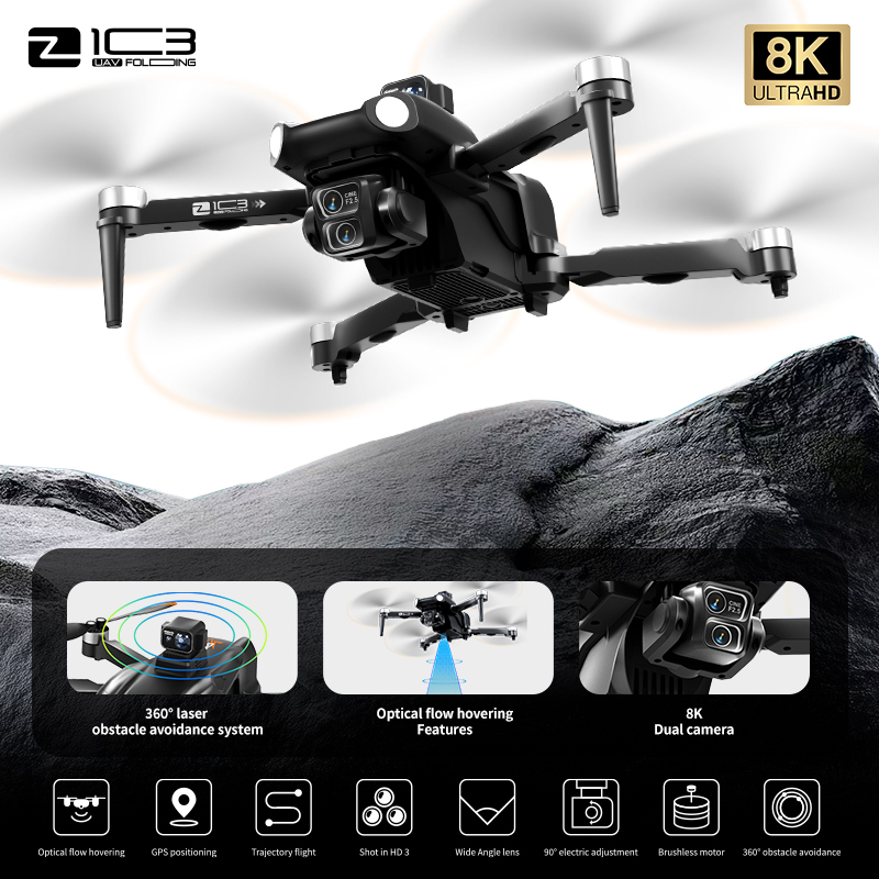 Z103 Ultra Drone Profesional 8 - Drone Gimbal Mount ulasan dan harga