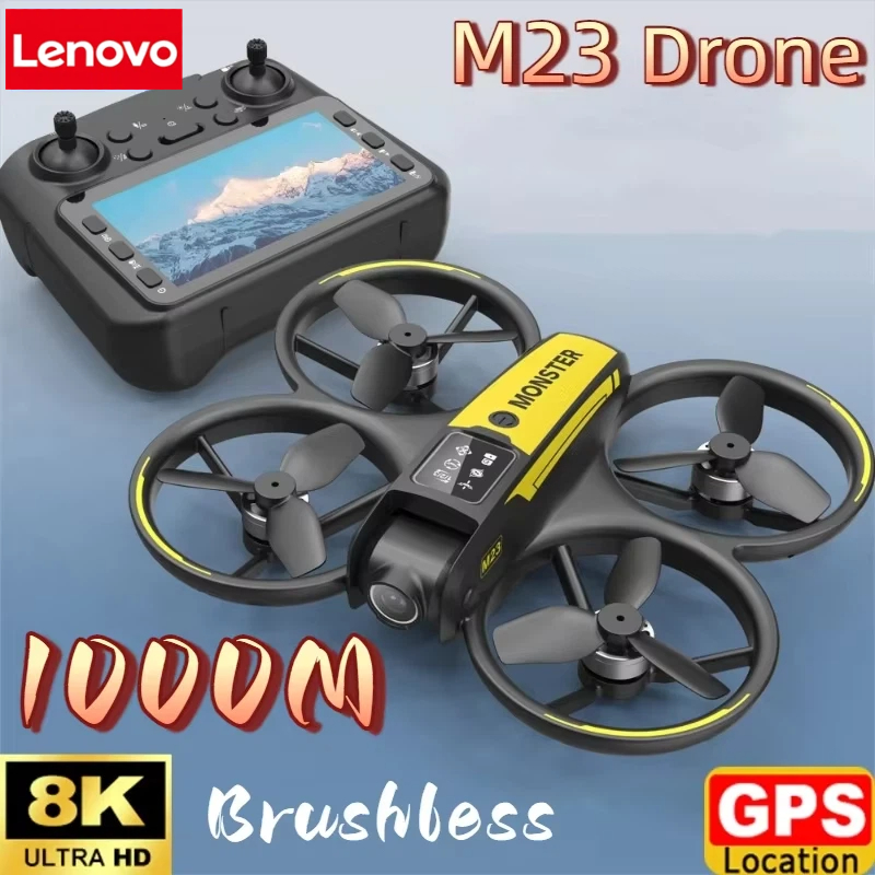 Drone Lenovo M23 HD 8K Kamera  - Drone Gimbal 2 Axis ulasan dan harga