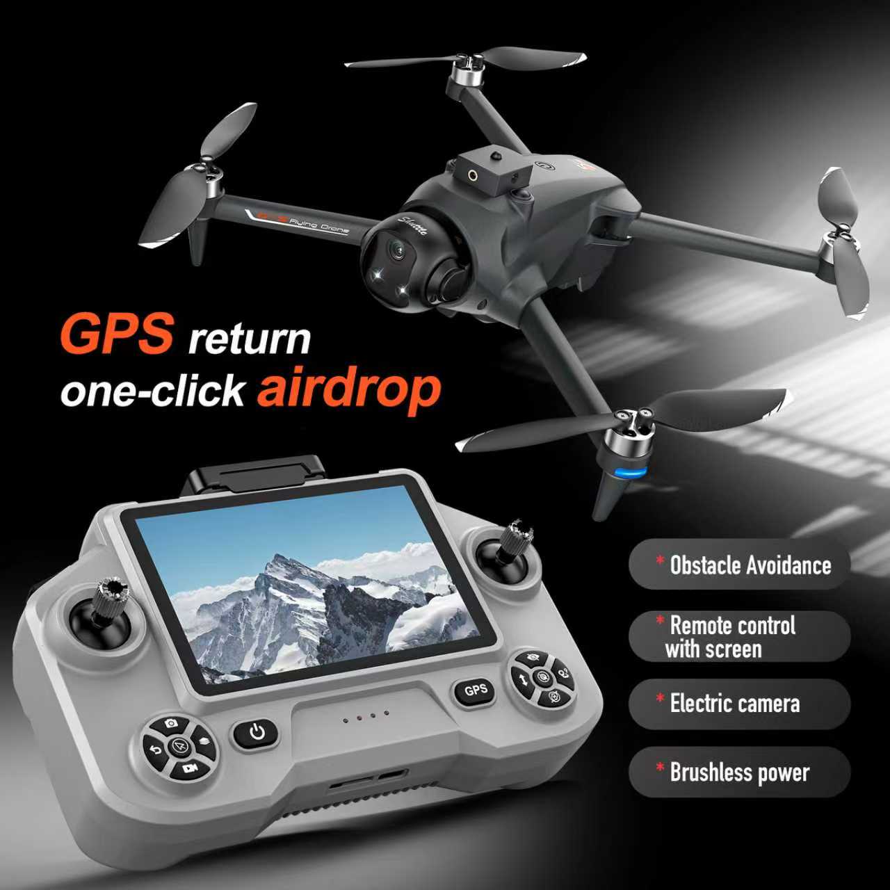 YL059 FPV GPS Quadcopter Drone - Drone Gimbal 2 Axis ulasan dan harga