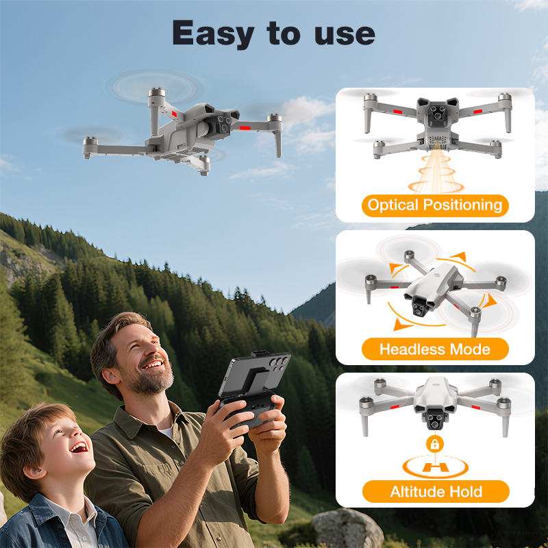 Drone Baru L017 Pro Brushless  - Drone Gimbal 3 Axis ulasan dan harga