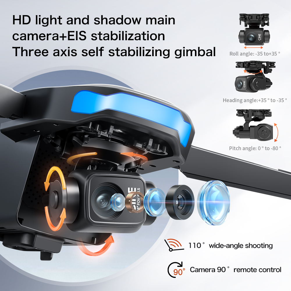 Drone Baru S-X1 MAX GPS 8K Pro - Drone Gimbal 3 Axis ulasan dan harga
