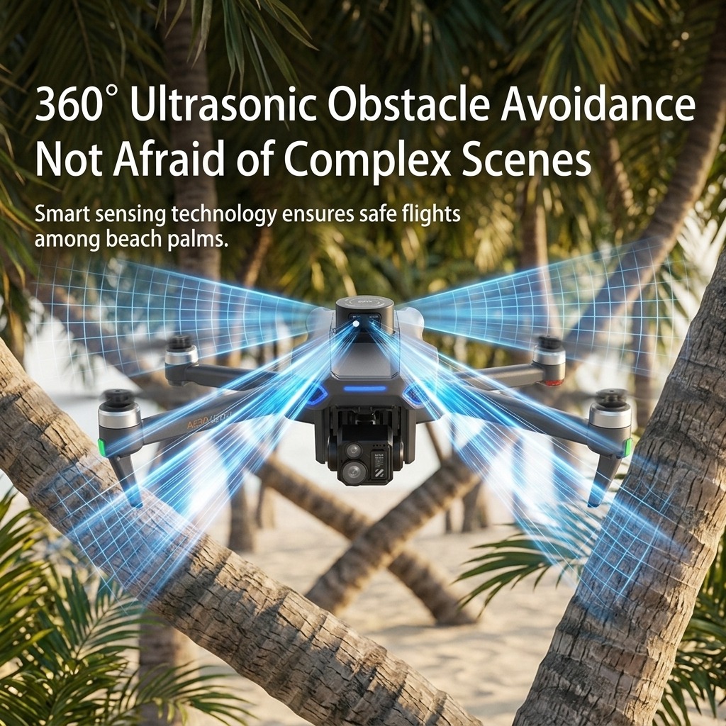 Drone GPS AE30 Ultra Baru Kame - Drone Gimbal 3 Axis ulasan dan harga